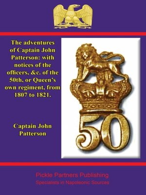 cover image of The Adventures of Captain John Patterson